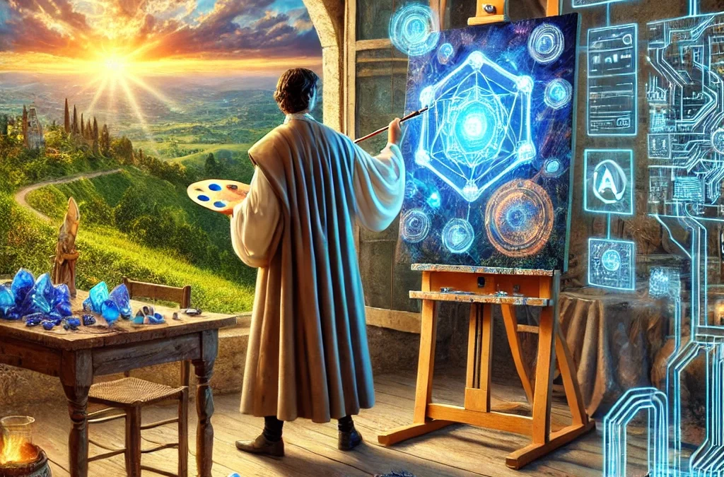 The Age of AI Pigment